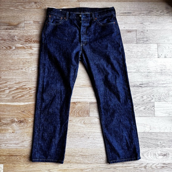 Levi’s 501® ORIGINAL FIT SELVEDGE MEN'S JEANS - Picture 3 of 8